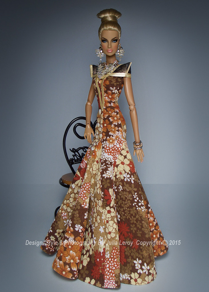 FLORAL KNIT VERSACE INSPIRED DRESS FLORAL KNIT VERSACE INS… Flickr