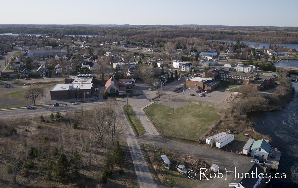 Blind River, Ontario, Canada Aerial view of Blind River, O… Flickr