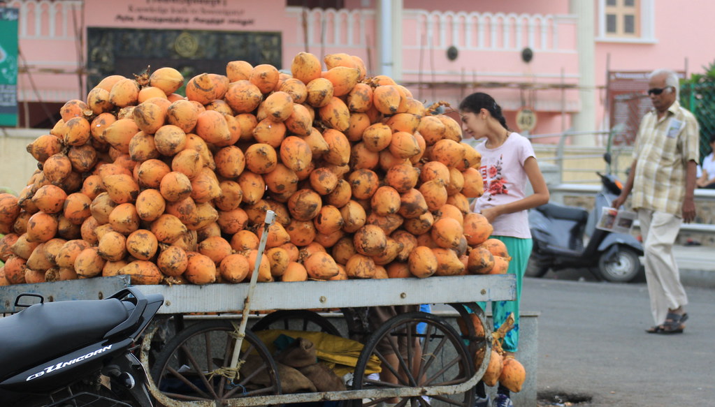 Morning Scenes In Chennai Tender coconut A Typycal Day d… Flickr