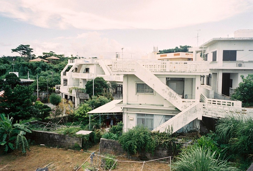 Chatan houses Chatan, Okinawa, Japan, Fuji Klasse W, Fuji … Flickr