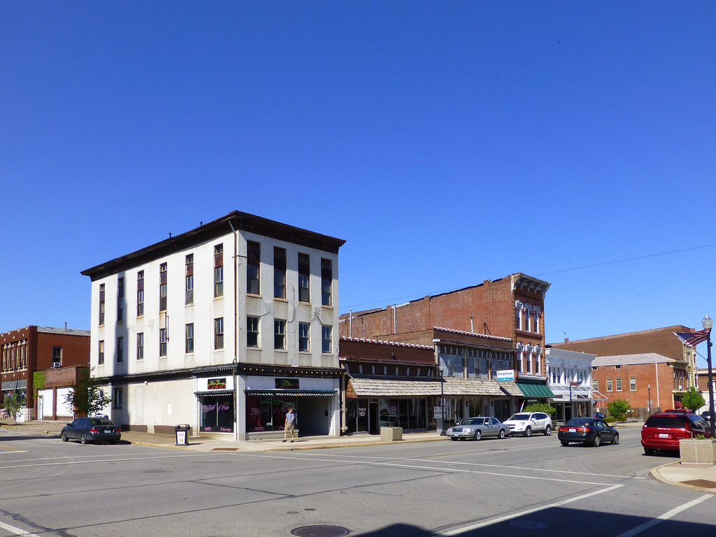 Quincy, IL streetscape Found in the Downtown Quincy Histor… Flickr
