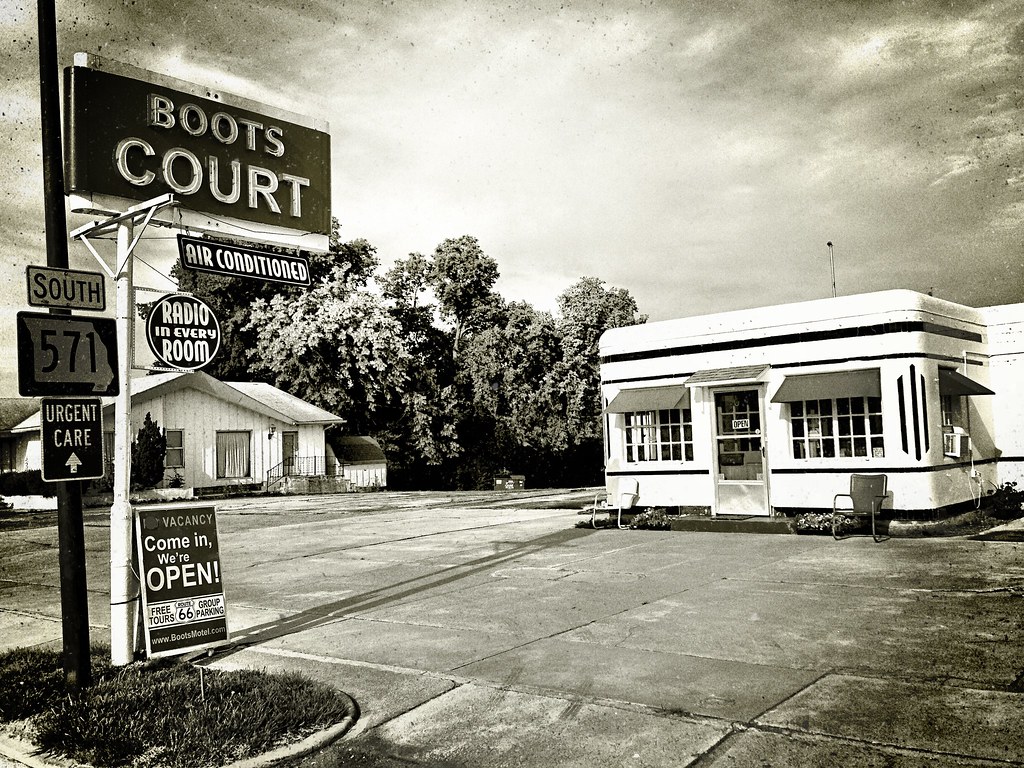 Boots Court Motel, Carthage, MO Here is one of the prize g… Flickr