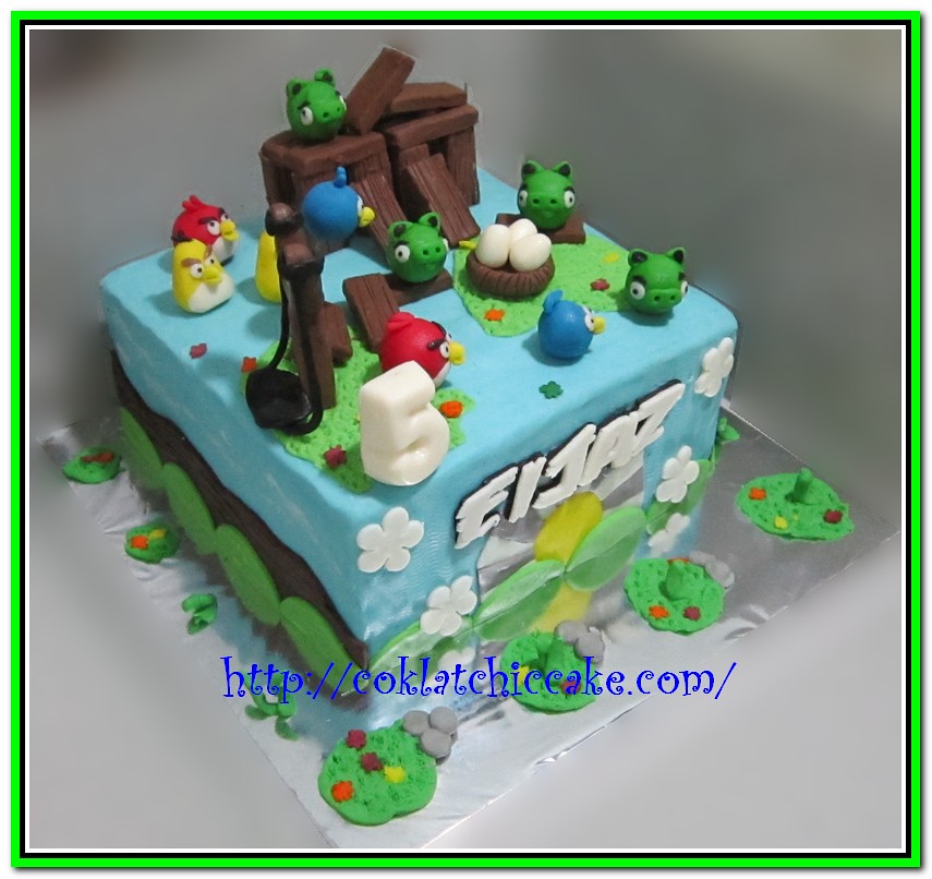 Gambar Kue Ulang Tahun Angry Bird Tempat Berbagi Gambar