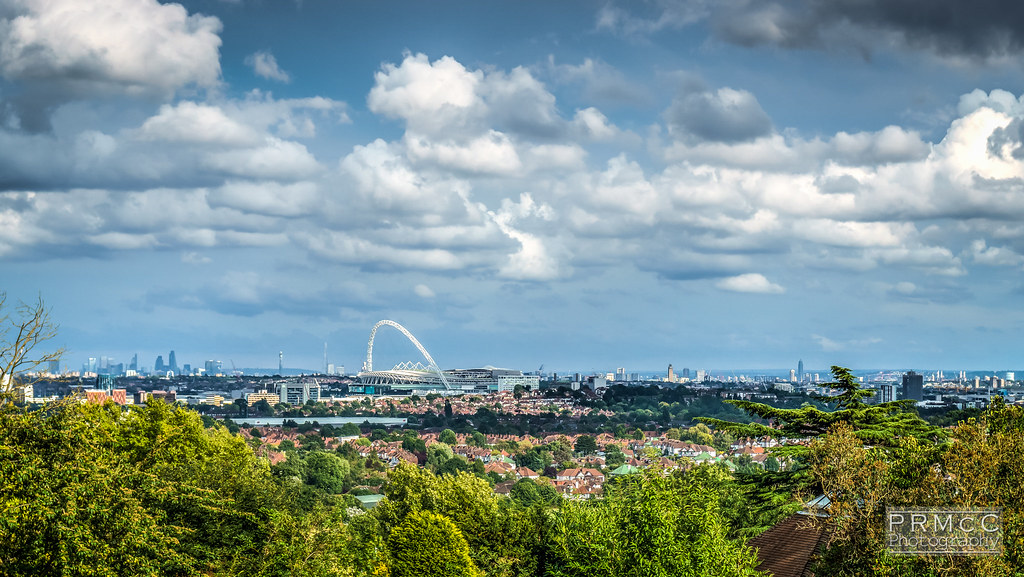 View from Harrow on the Hill View of London with Wembley i… Flickr