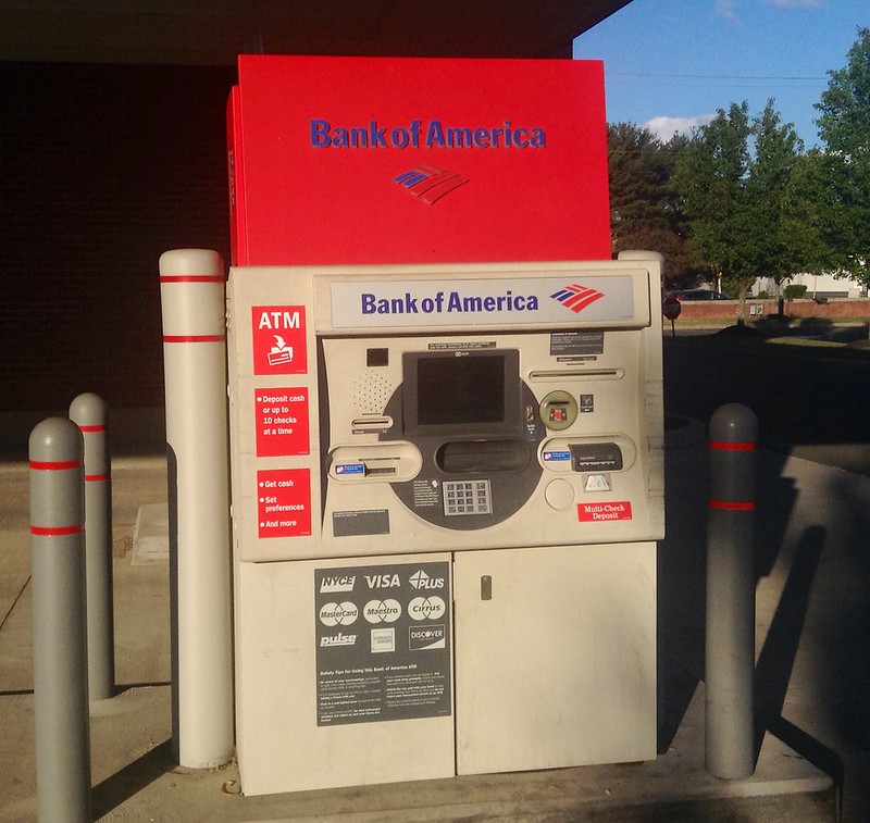 Bank Of America ATM Flickr