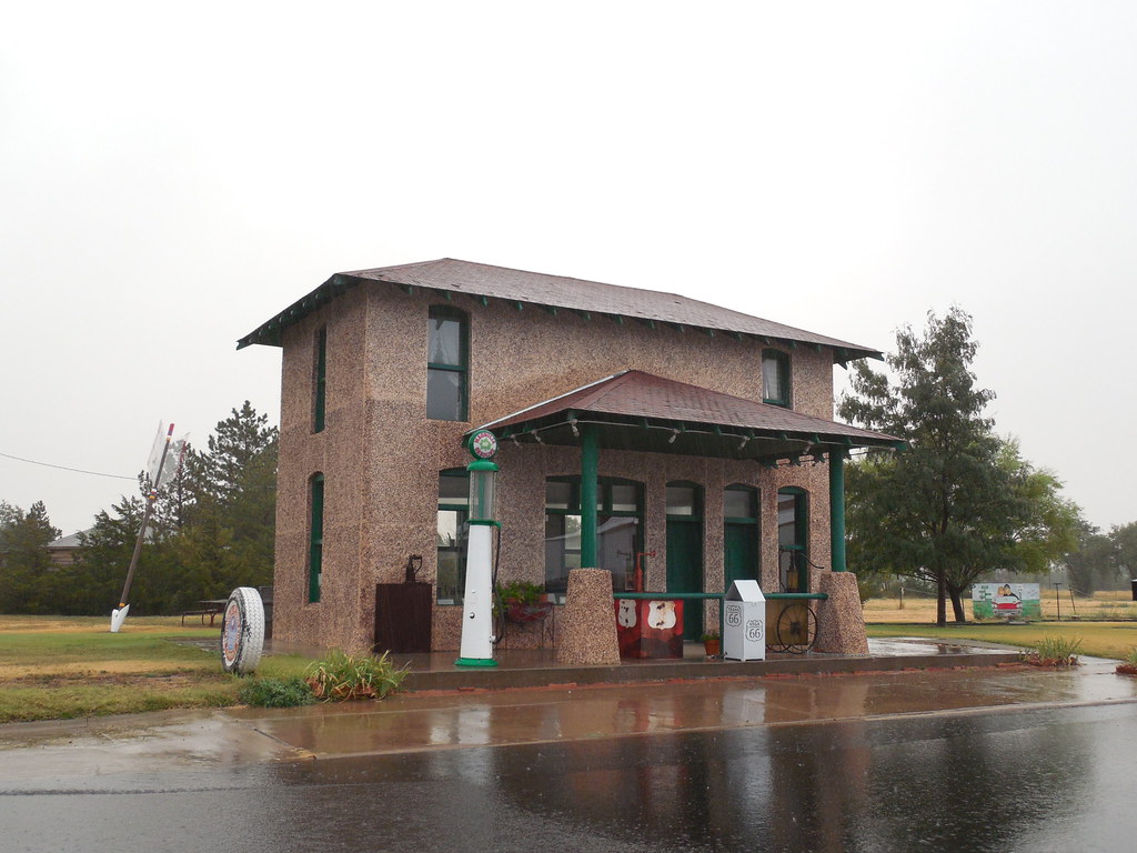 The Magnolia Station Vega, Texas Constructed in the 1920s … Jimmy