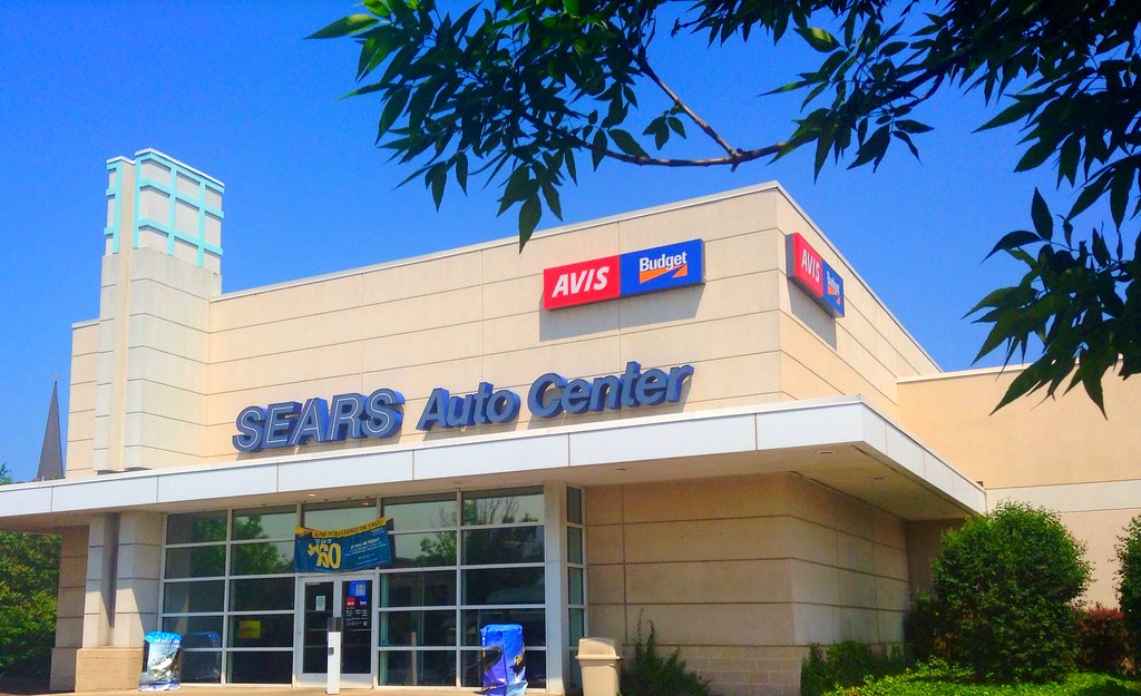Sears Sears Auto Center, 6/2014/ Picts by Mike Mozart of T… Flickr