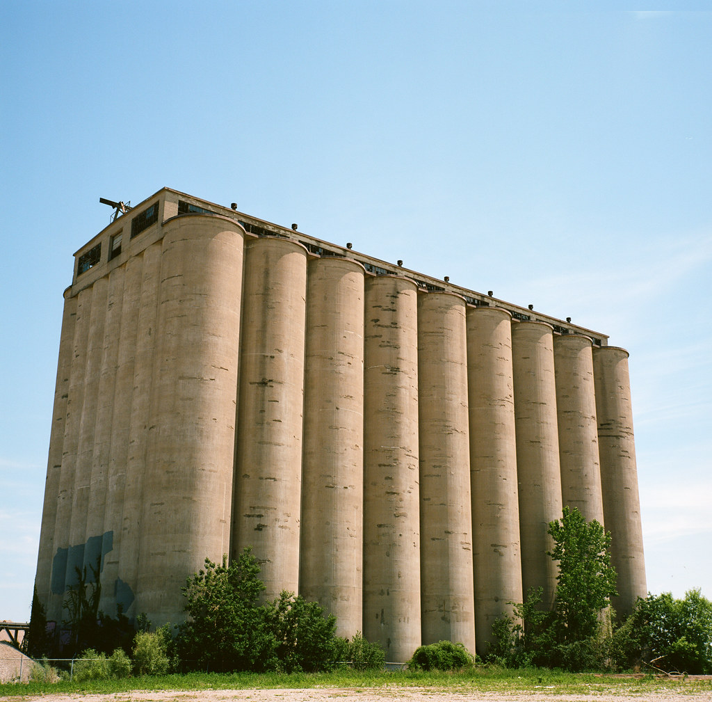 Victory Soya Mills silos east harbour front Toronto Flickr