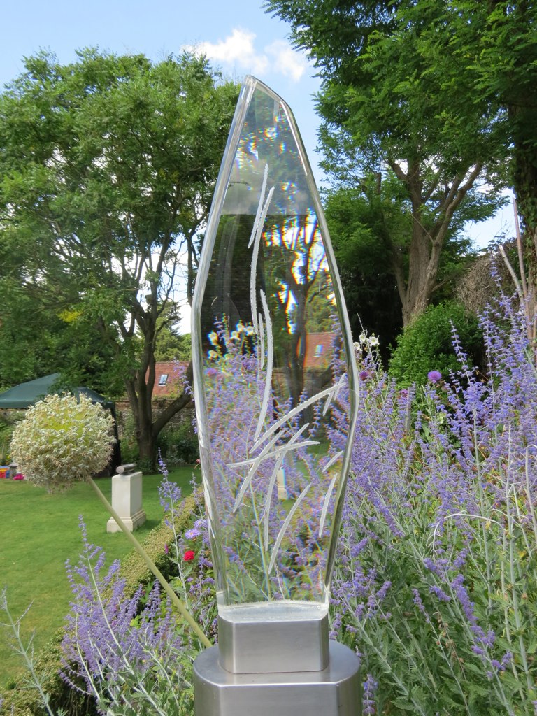 Glass Garden Ornament. Mompesson House. Wiltshire. Flickr