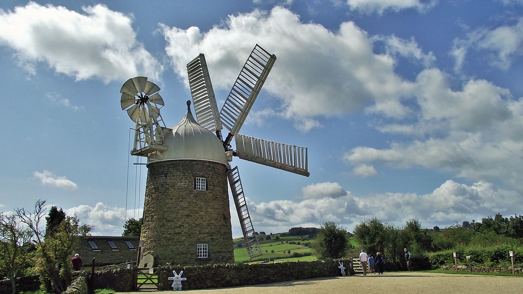 Nether Heage, Derbyshire Derbyshires only working windmill… Flickr