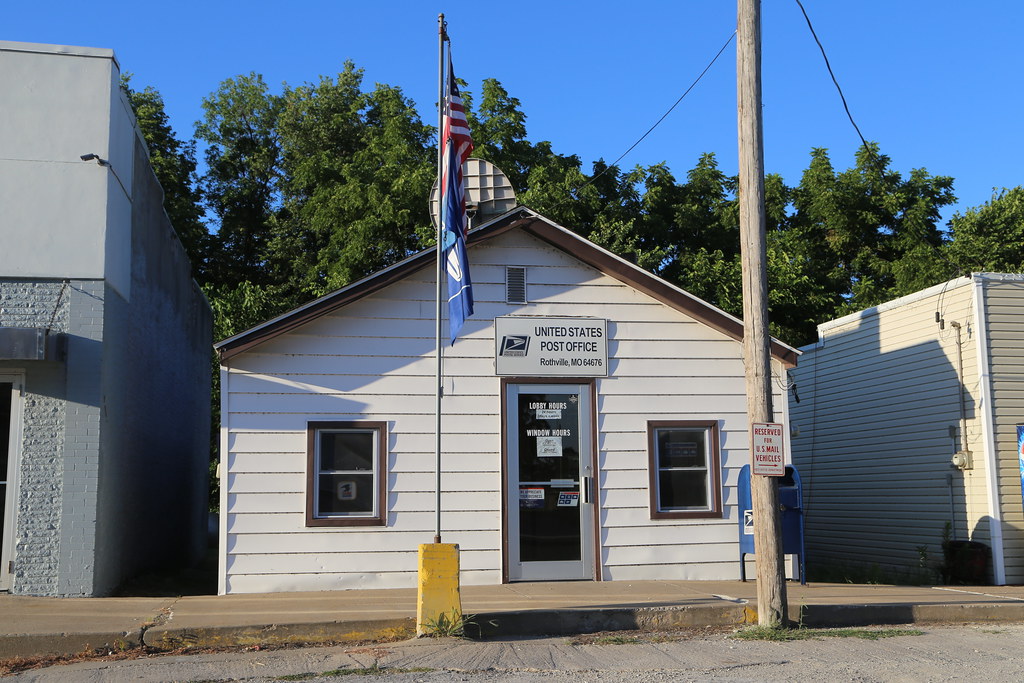 Rothville Missouri, Post Office, 64676, Chariton County MO… Flickr