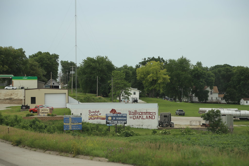 Oakland Nebraska, Burt County NE Google Map Official si… Flickr