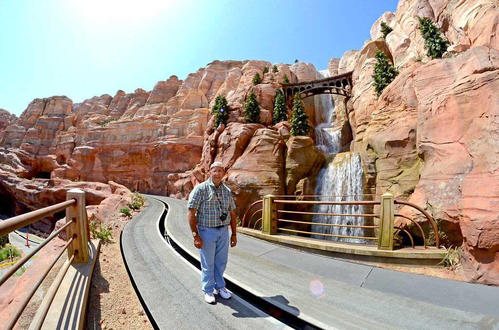 Me on Radiator Springs Racers Track 2012 One of my last hu… Flickr