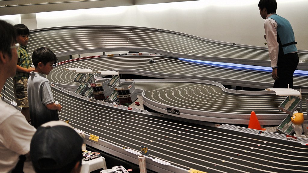 50m Slot cars circuit! MIKI Yoshihito Flickr