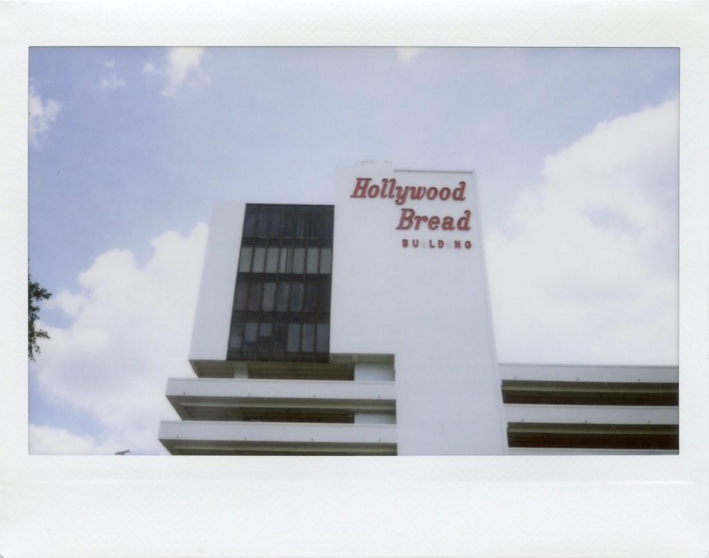 Hollywood Bread Building Fuji Instax 210 camera and Fuji I… Flickr