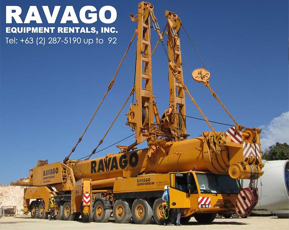 AC700SSL Crane Rental in the Philippines Ravago Equipment Rentals