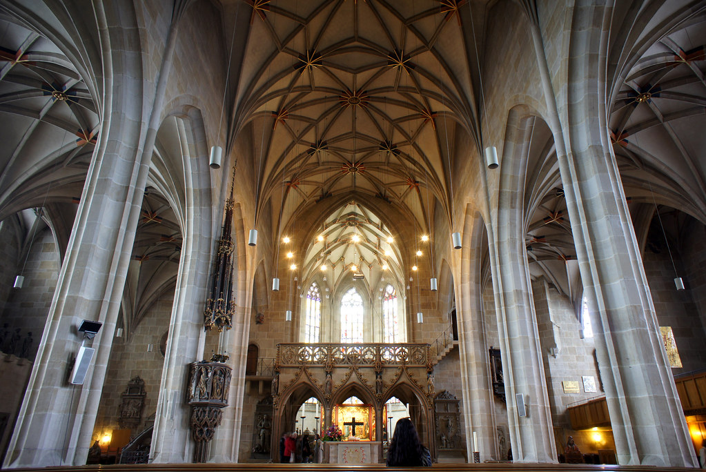 Tübingen church interior Tübingen church interior Flickr