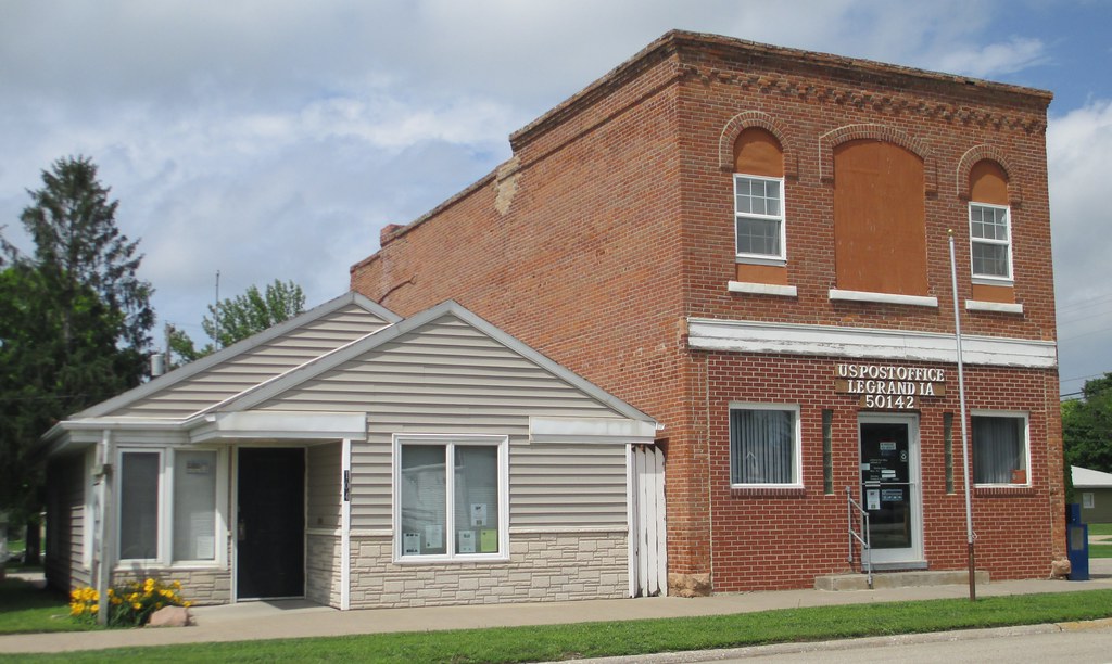 City Hall and Post Office 50142 (Le Grand, Iowa) Le Grand … Flickr