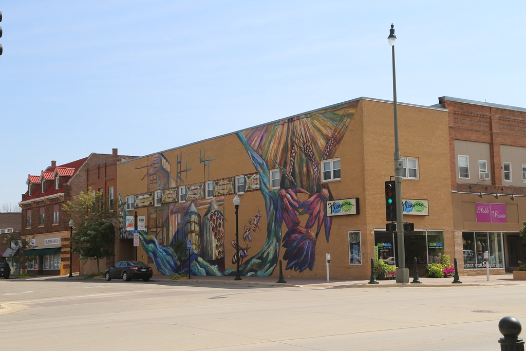 Marshall Minnesota, Mural Art, Lyon County MN Google Map O… Flickr
