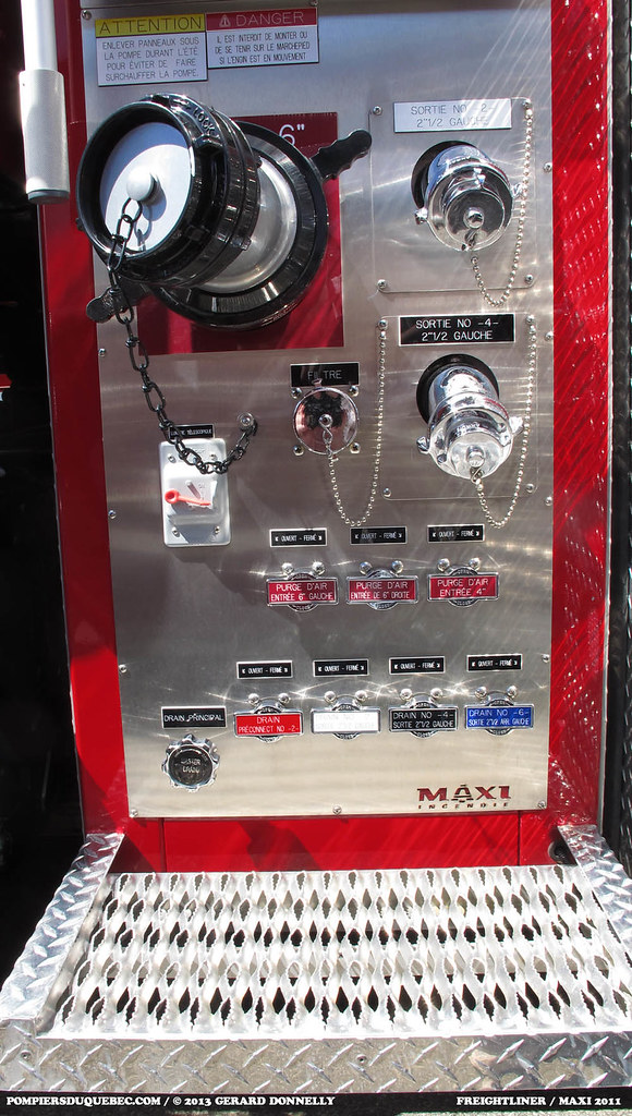 Service des incendies de TerrasseVaudreuil Les véhicules de pompiers