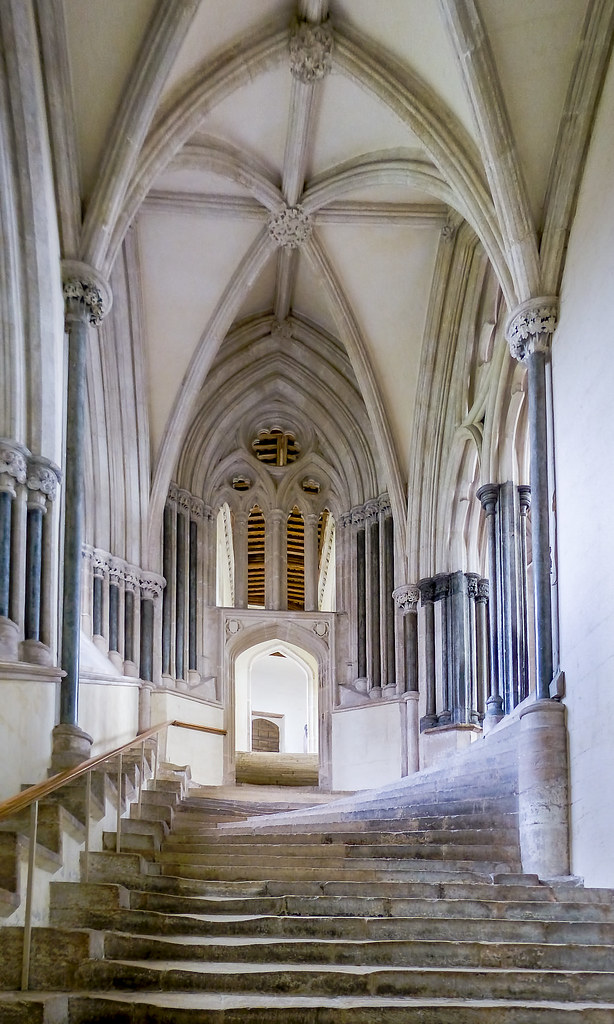 Wells Cathedral Chapter House Steps Matthew Hartley Flickr
