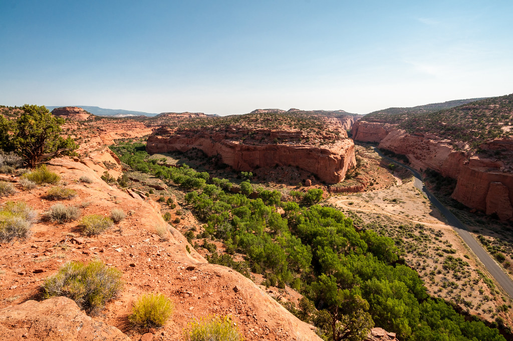 View of Long Canyon (R) and Steep Creek (L) LucienTj Flickr
