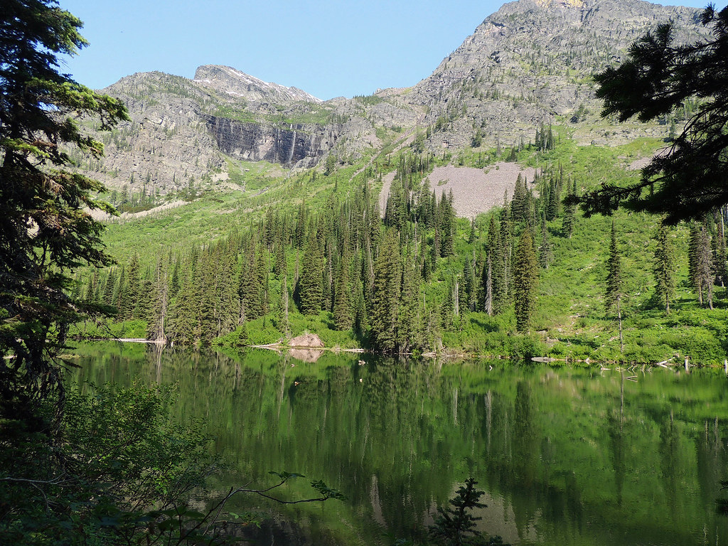 Snyder Lake reflection the PODDER Flickr