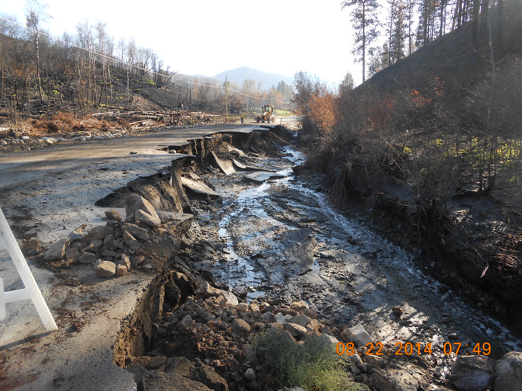 SR 20 Washout Washed out due to flash flooding. Washington State