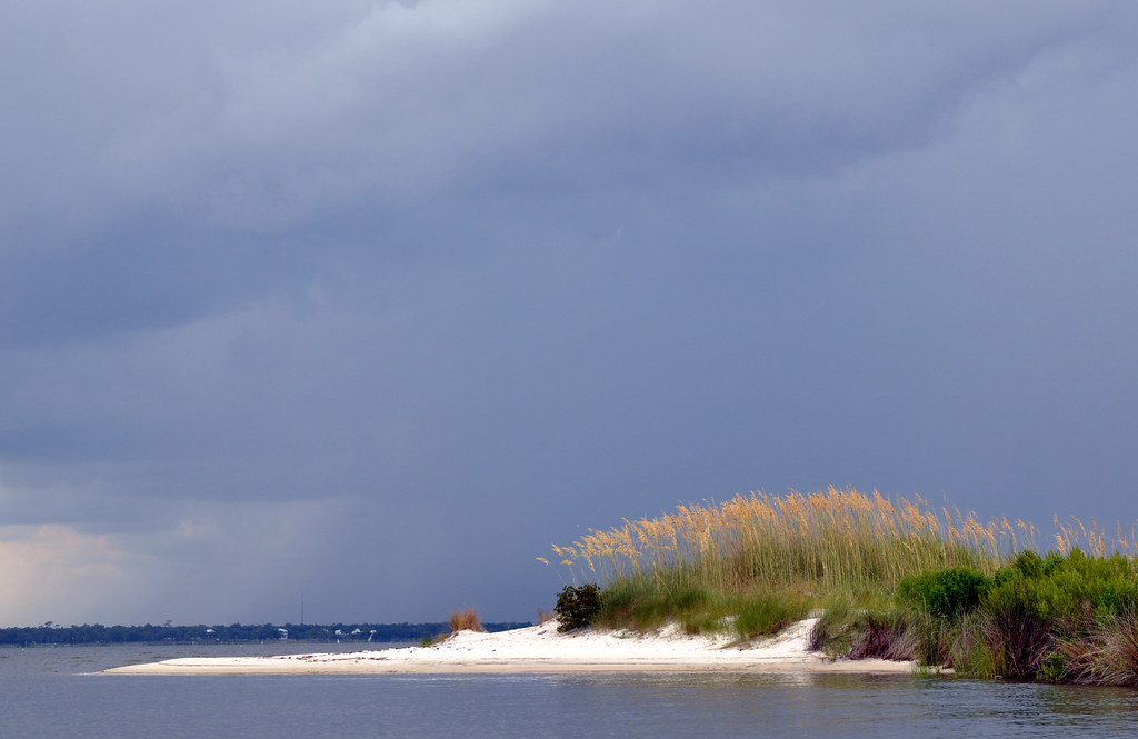 Tidal Creek Cut On Deer Island A storm to the north, on th… Flickr
