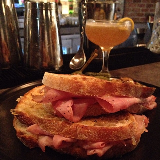 Pressed Madrange Ham & Cheese Ben's ChampsÉlysées Cocktai… Flickr