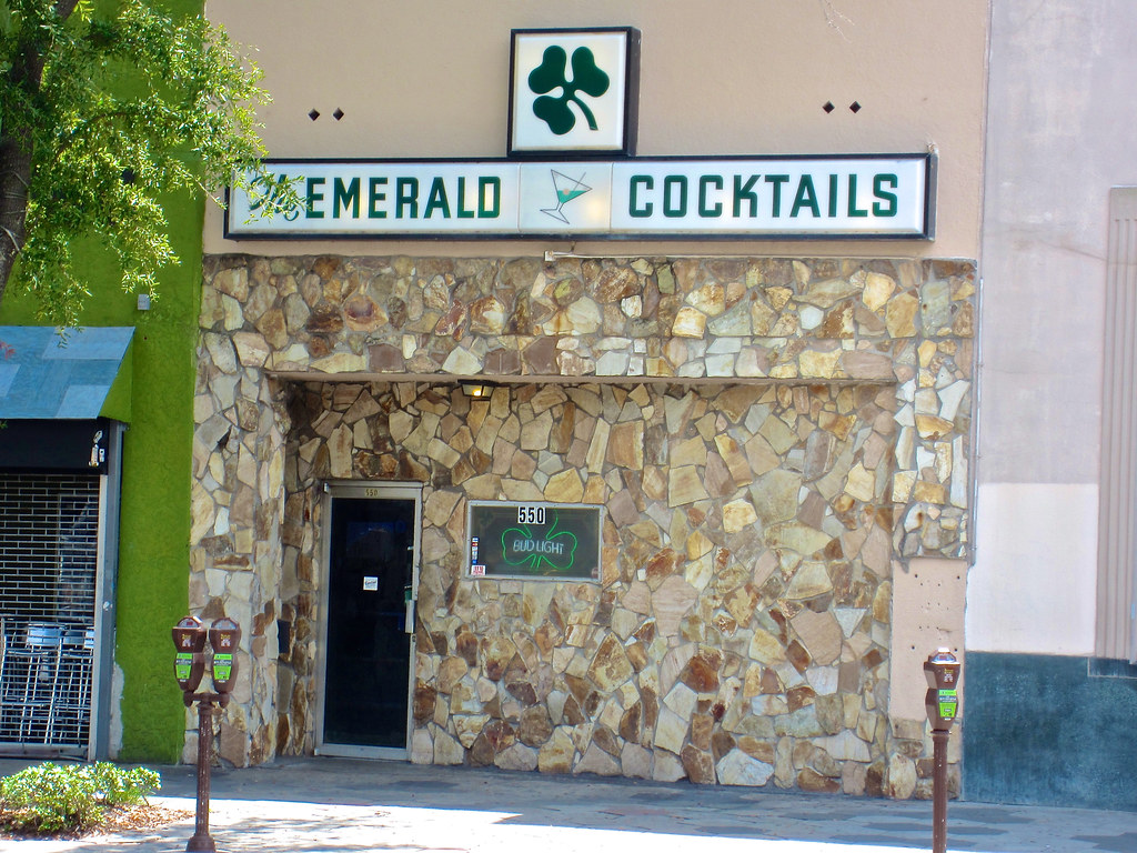 The Emerald, St. Petersburg, FL The Emerald Bar, 550 Centr… Flickr