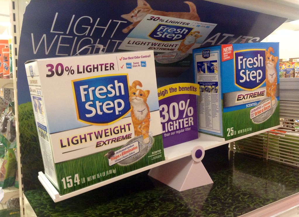 Fresh Step Cat Box Filler Kitty Litter. 9/2014 Target Disp… Flickr