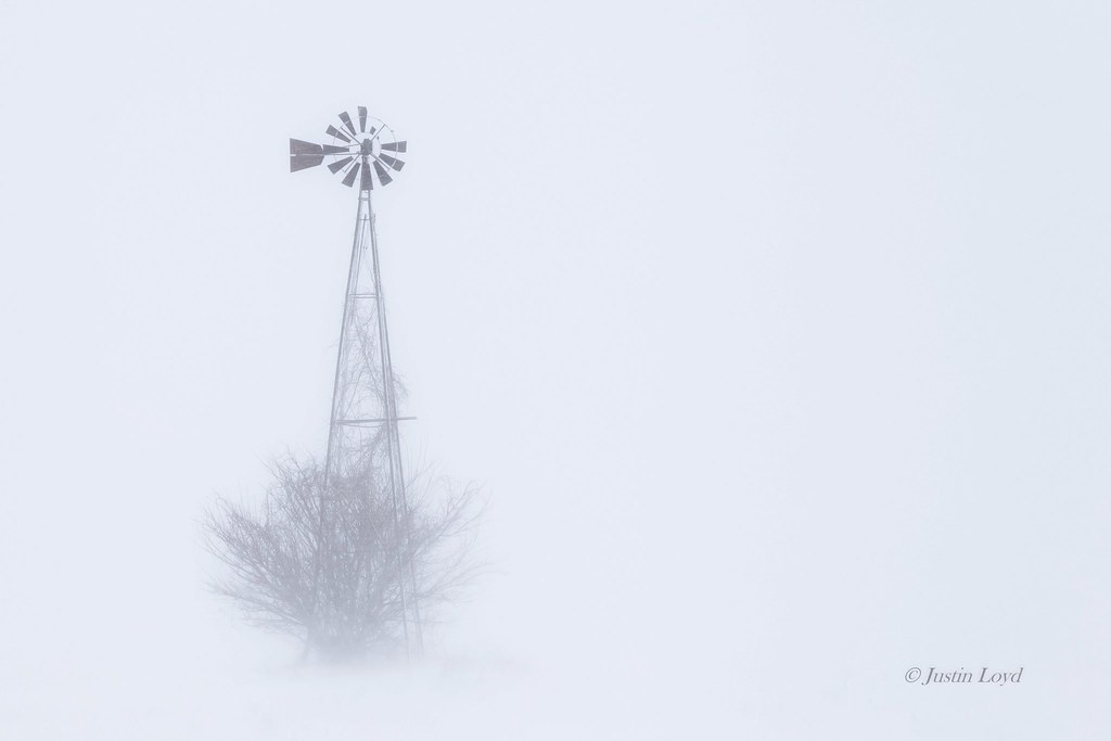 Weathering the Storm Taken near Boxholm, Iowa, during bliz… Flickr