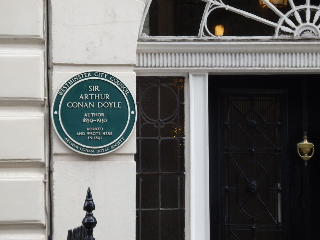 Arthur Conan Doyle's home on Upper Wimpole Street in Londo… Flickr