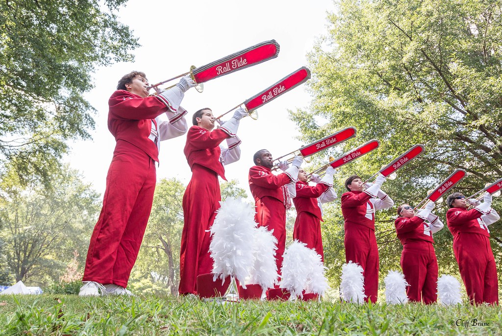 Trombone Warm Up Florida game Prior to the pep rally, th… Flickr