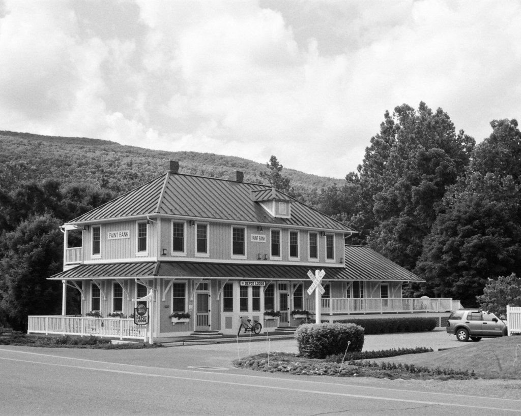 Depot Lodge at Paint Bank, VA Another view from across VA … Flickr