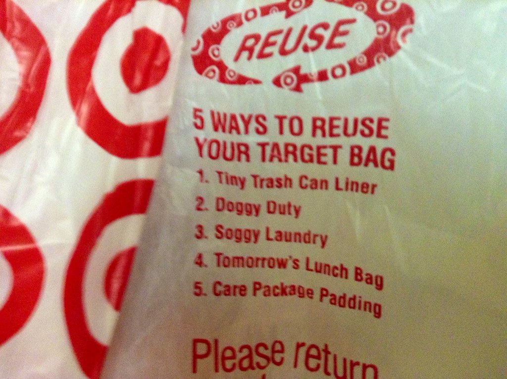Target Plastic Bag ReUse Tips! Pics by Mike Mozart of The… Flickr