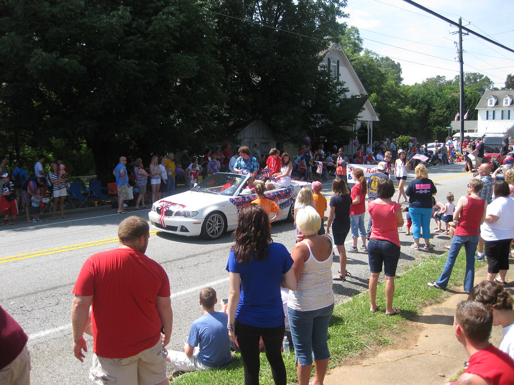 2014 July 4th Demorest Parade With 1916 Ford HowardAndLucyDavis Flickr
