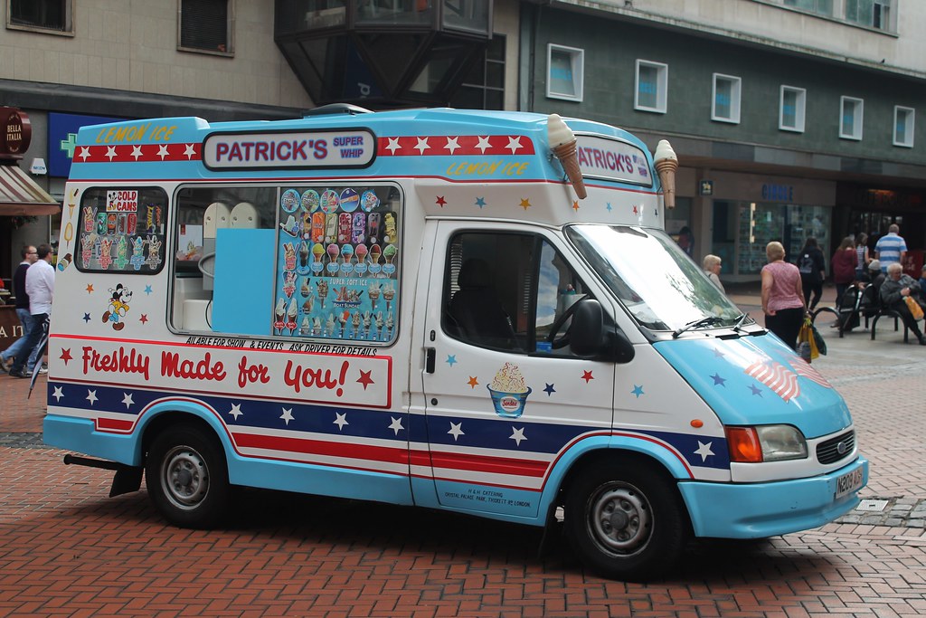 Ice Cream Van Ford N209AOH Birmingham Ford Ice Cream Van … Flickr