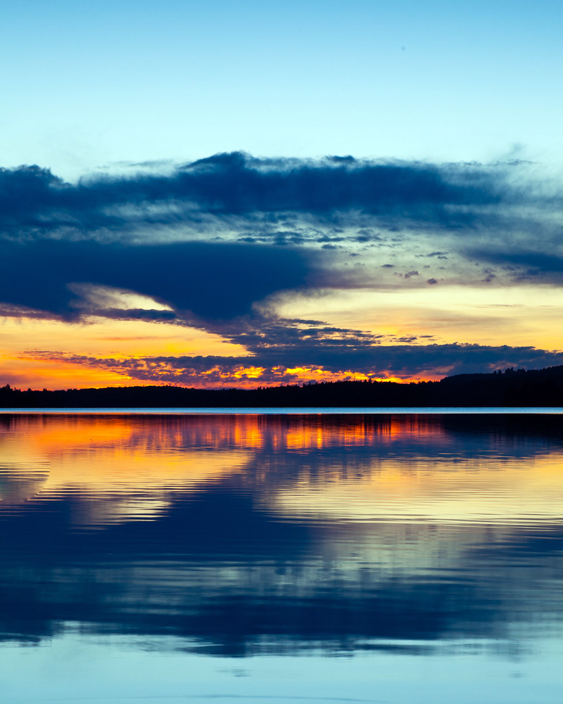Mirrored Sunset 899213 Elbow Lake, Grand Marais, MN Flickr