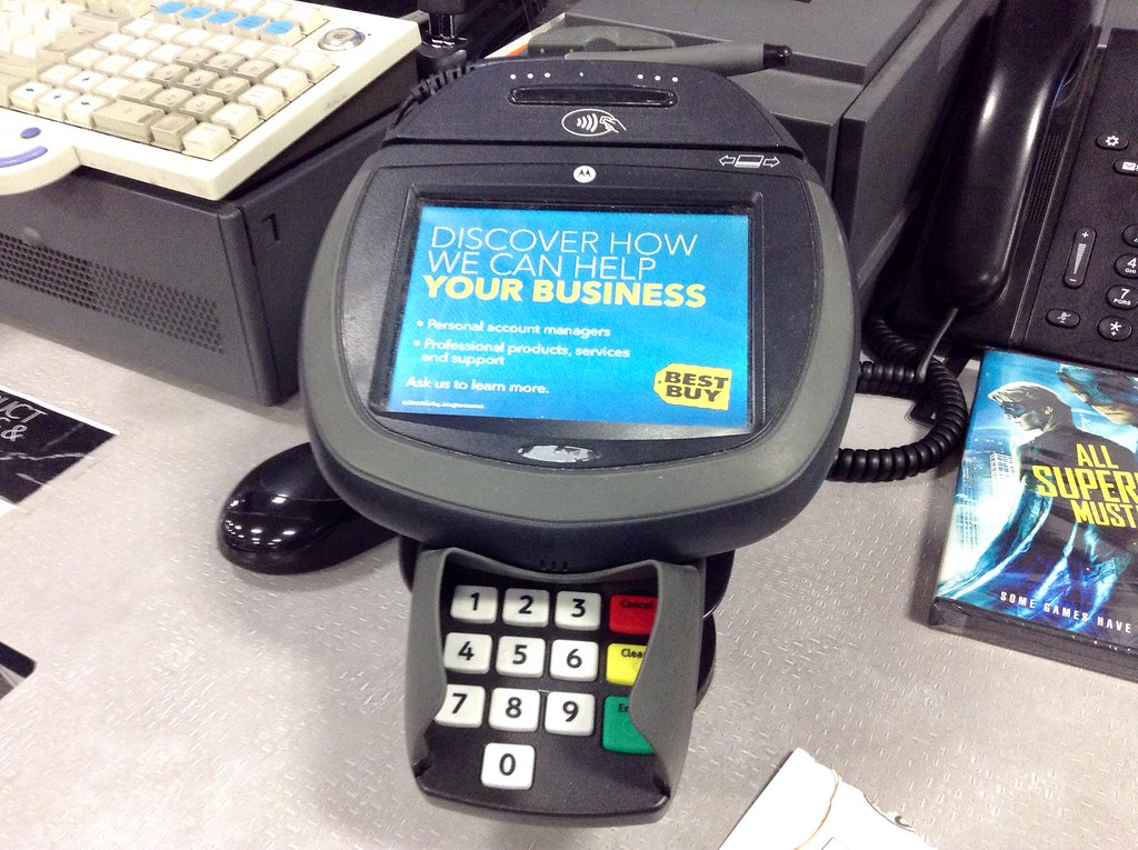 Best Buy Credit Card Swipe Scanner Best Buy Credit Card Sw… Flickr