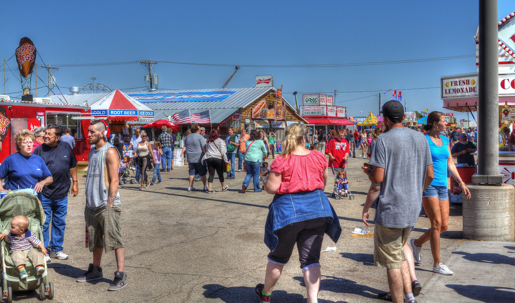 On the Midway At the Kansas State Fair, Hutchinson, Kansas… Ronnie
