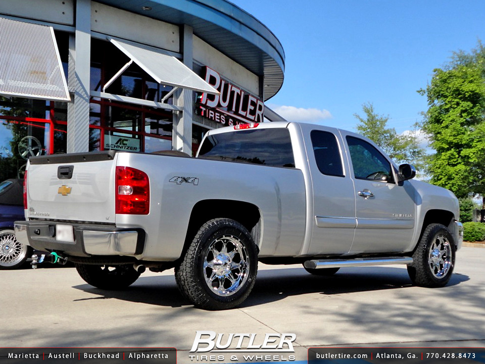 Chevy Silverado with 20in Fuel Boost Wheels a photo on Flickriver