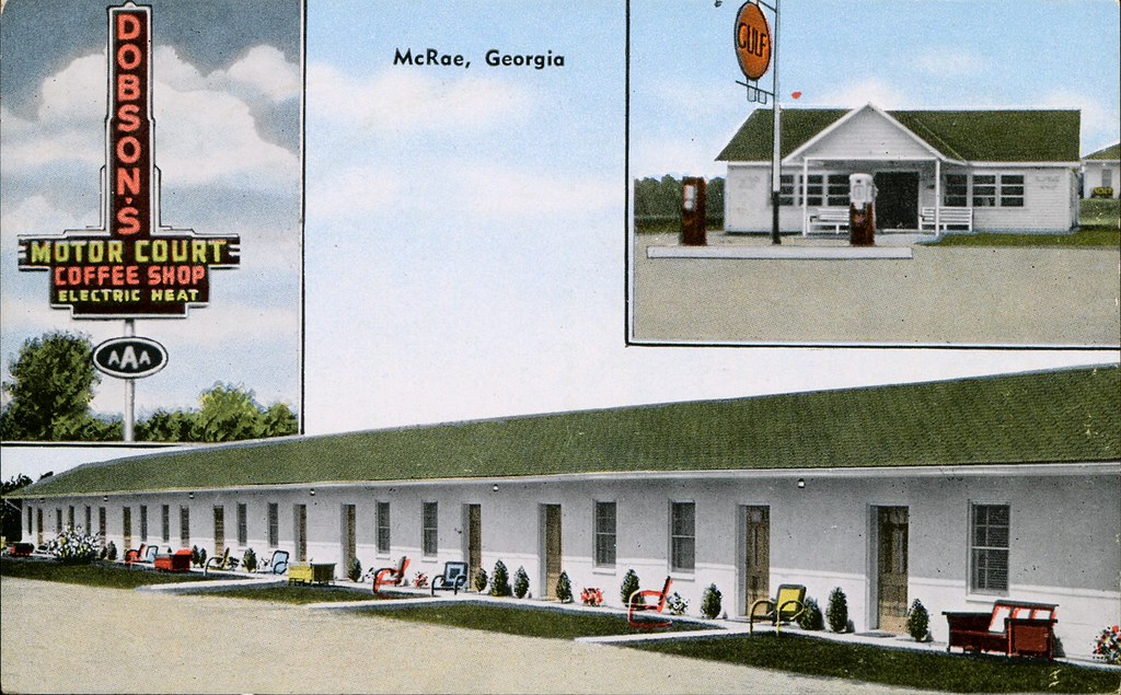 Dobson's Motor Court, McRae, SwellMap Flickr