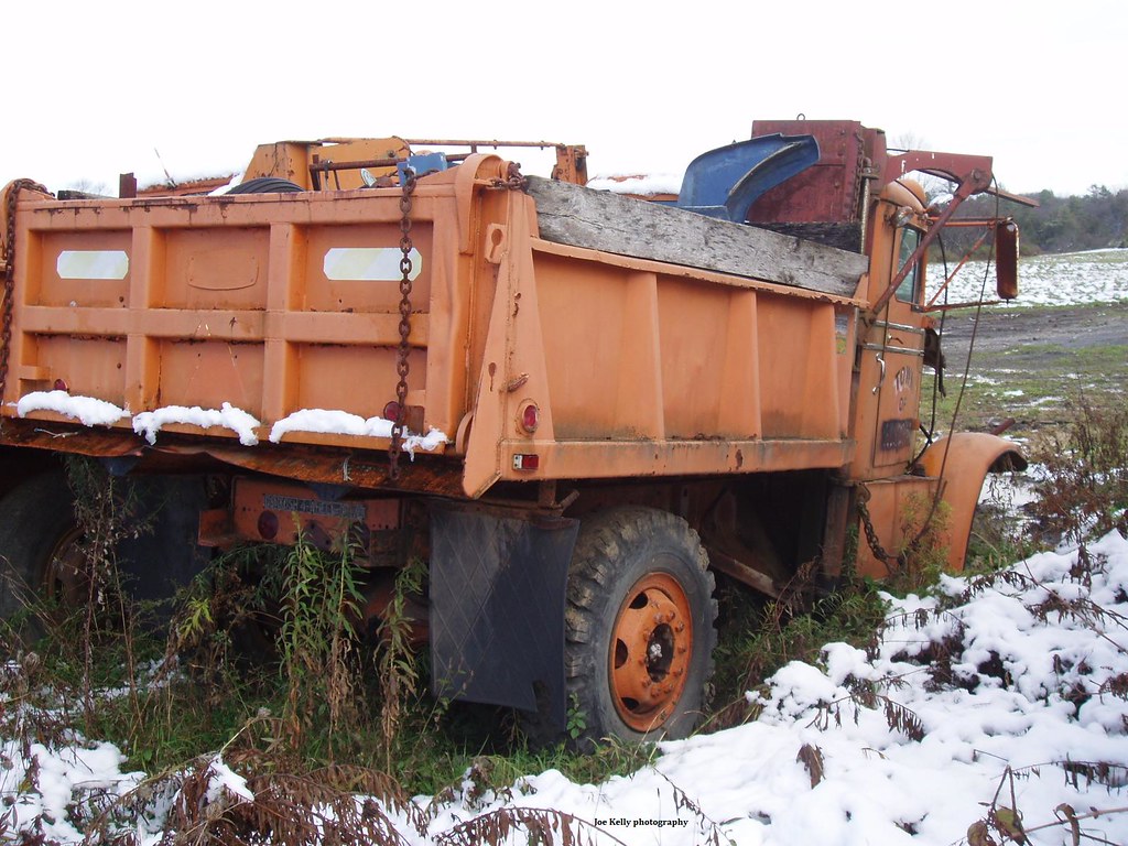 Town of Windham, NY 1950's Oshkosh W815 dumpplow_3 Flickr