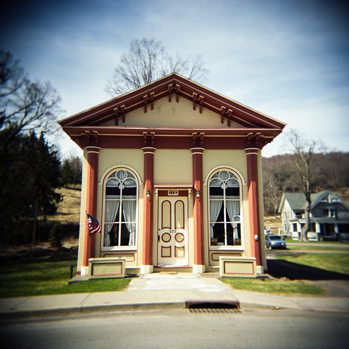 Main Street, Andes, New York Holga 120gn, superia 120 webs… Flickr