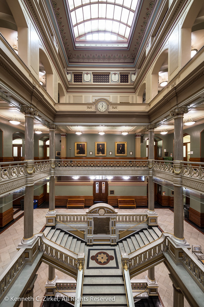 Providence City Hall interior Atrium of Providence City Ha… Flickr