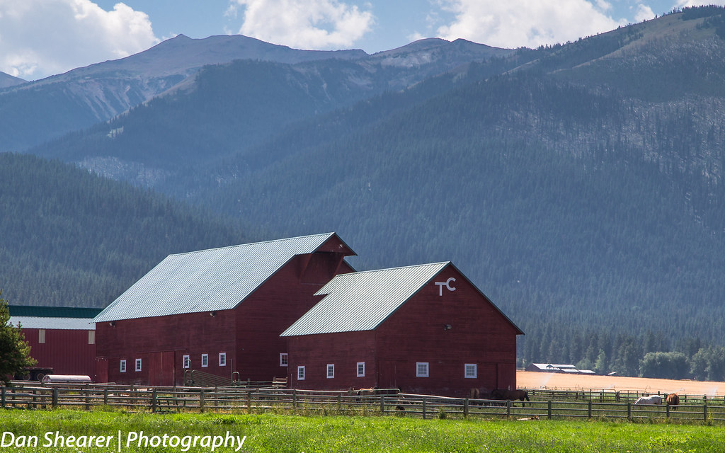 Barns Around Joseph Oregon The Strickler Barn. Dan Shearer