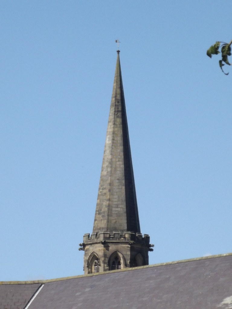 Granby Road, Bakewell spire Church of All Saints Flickr