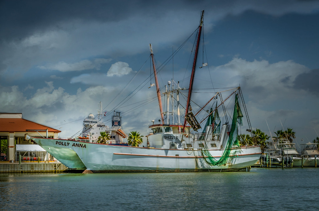 The Polly Anna in Port Aransas Shrimp off the boat! The Po… Flickr